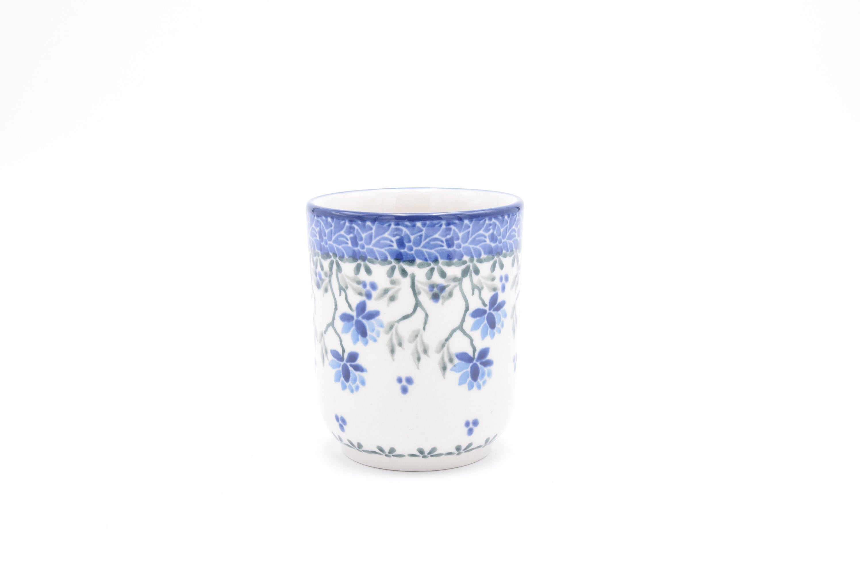 728 Bunzlau beker 2415 - Blij Blauw Bunzlau