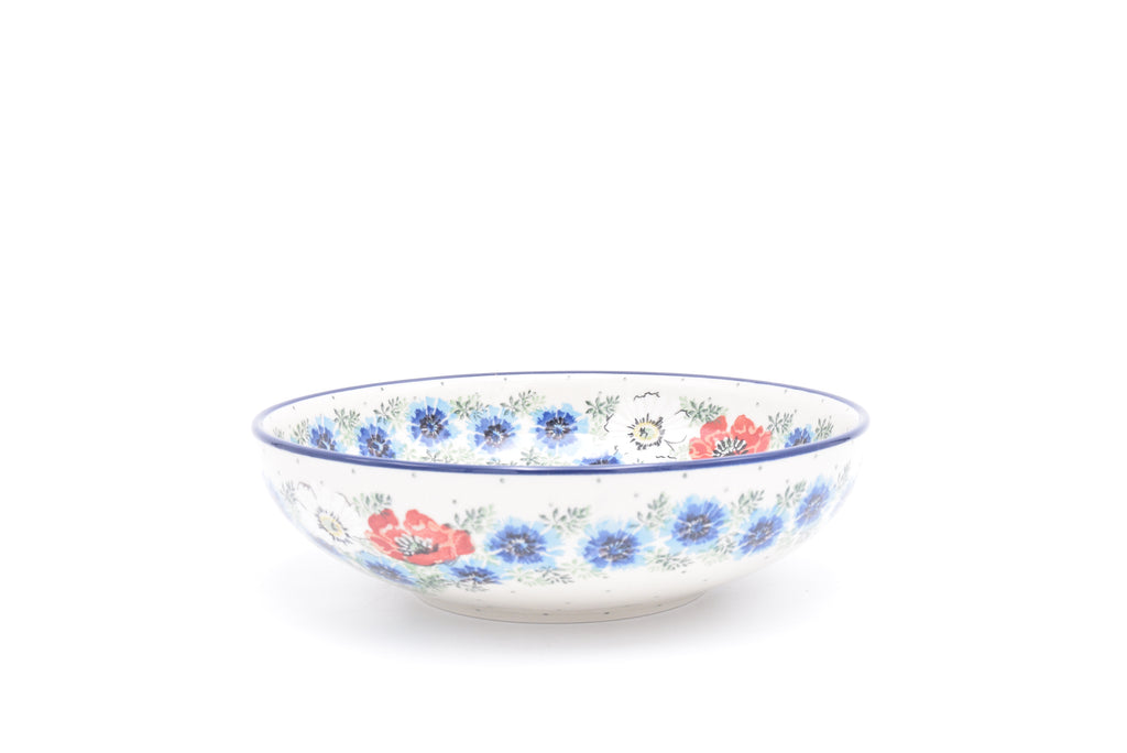 B91 Bunzlau Schaal laag 2511 - Blij Blauw Bunzlau