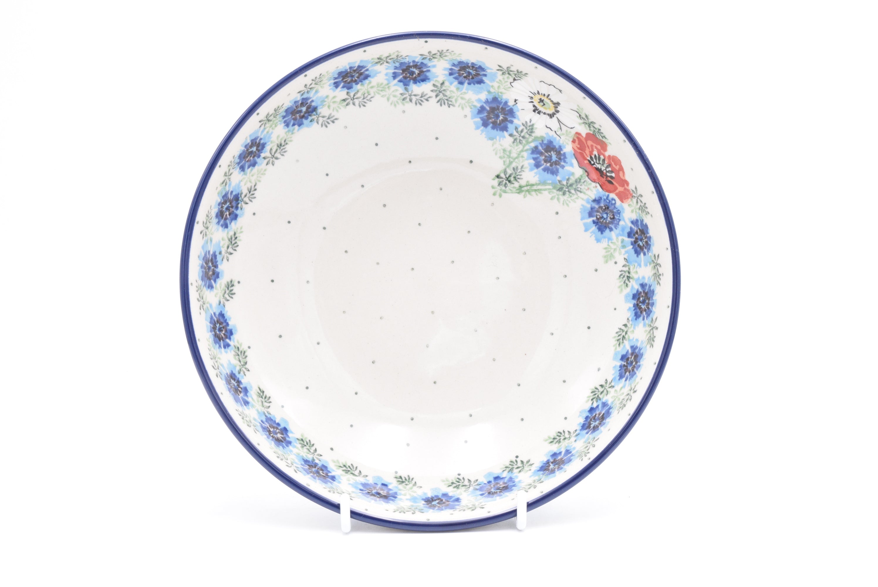 B91 Bunzlau Schaal laag 2511 - Blij Blauw Bunzlau