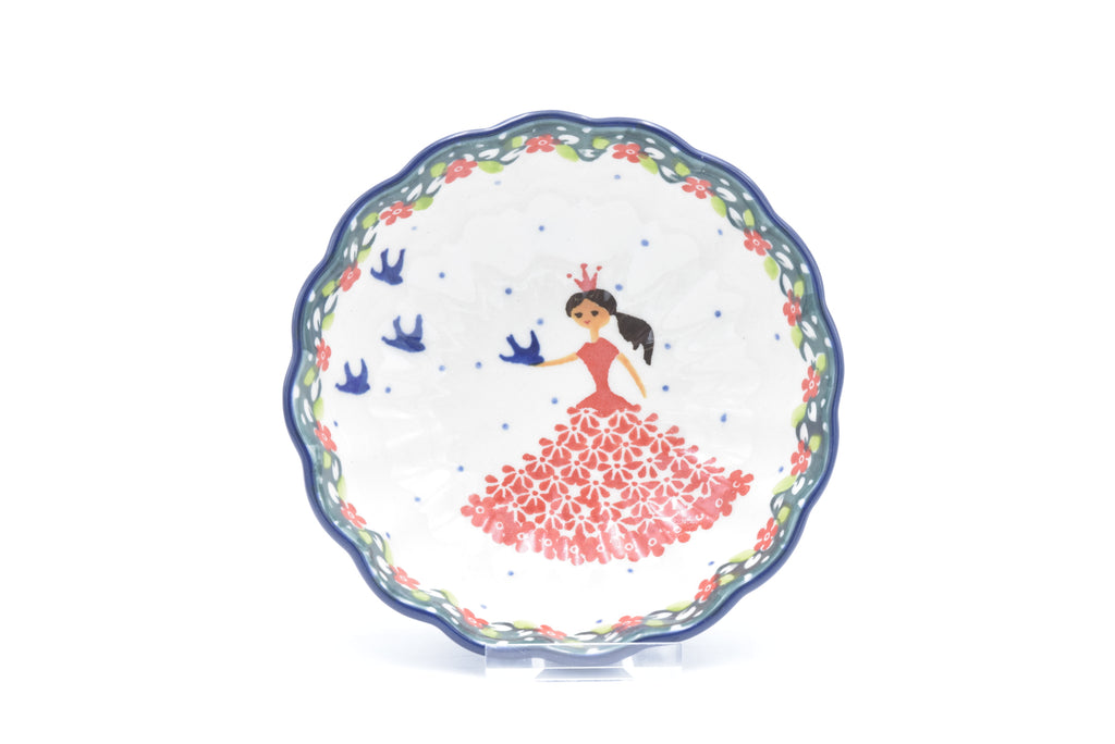 023 Bunzlau Schaaltje Ribbel 2523 - Blij Blauw Bunzlau