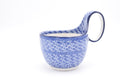 845 Bunzlau Waterscoop 2546 - Blij Blauw Bunzlau