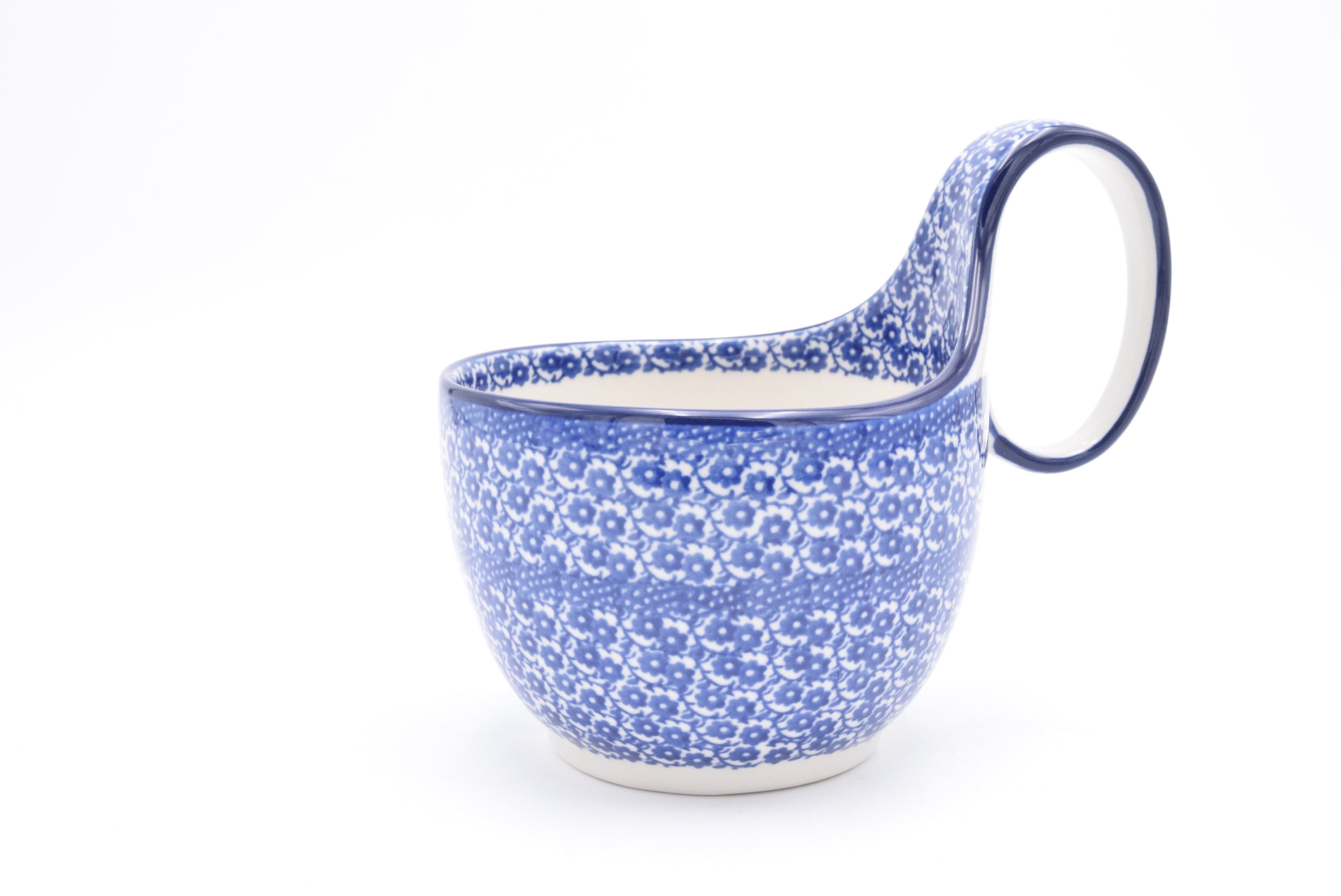 845 Bunzlau Waterscoop 2546 - Blij Blauw Bunzlau