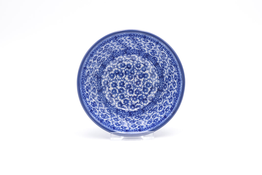 558 Bunzlau Nestschaal 2546 - Blij Blauw Bunzlau