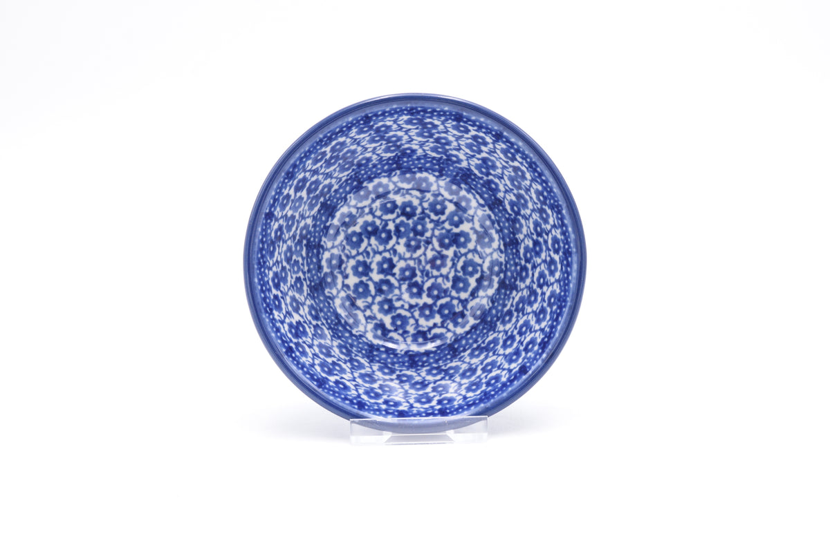 558 Bunzlau Nestschaal 2546 - Blij Blauw Bunzlau