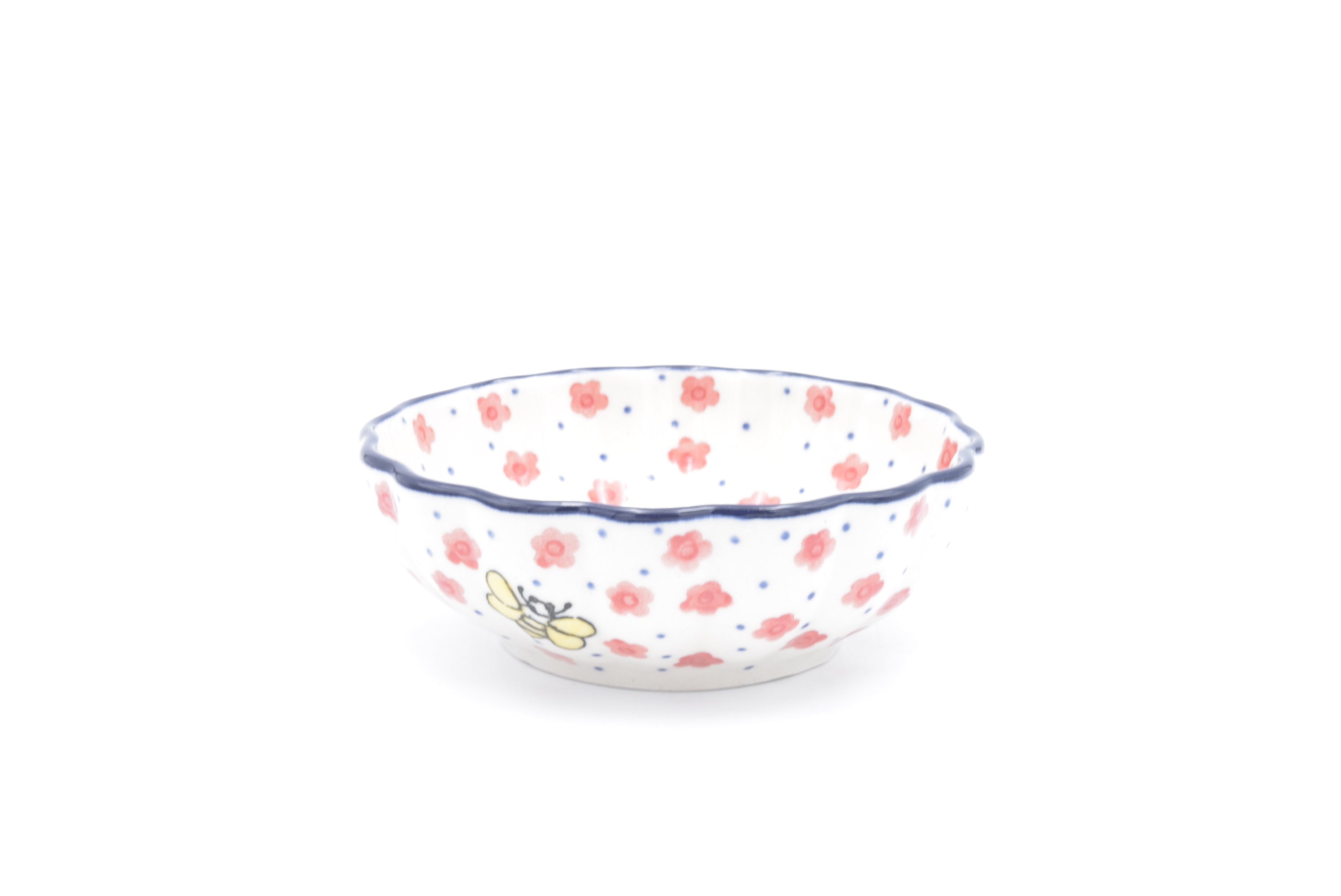 023 Bunzlau Schaaltje Ribbel 2580 - Blij Blauw Bunzlau