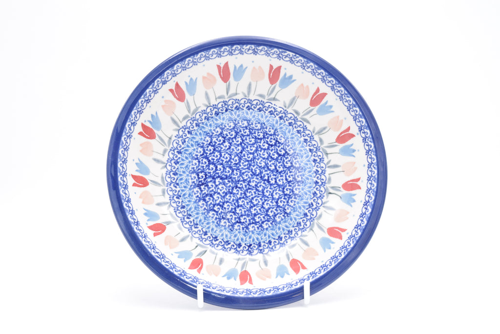 026 Bunzlau pastabord 2598 - Blij Blauw Bunzlau