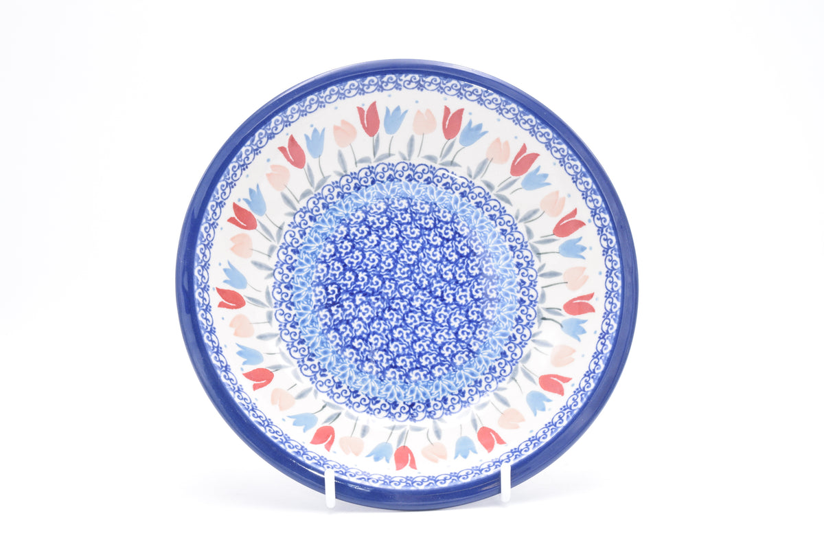 026 Bunzlau pastabord 2598 - Blij Blauw Bunzlau