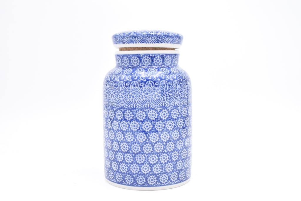 E 30 Bunzlau Voorraadpot 2615 - Blij Blauw Bunzlau
