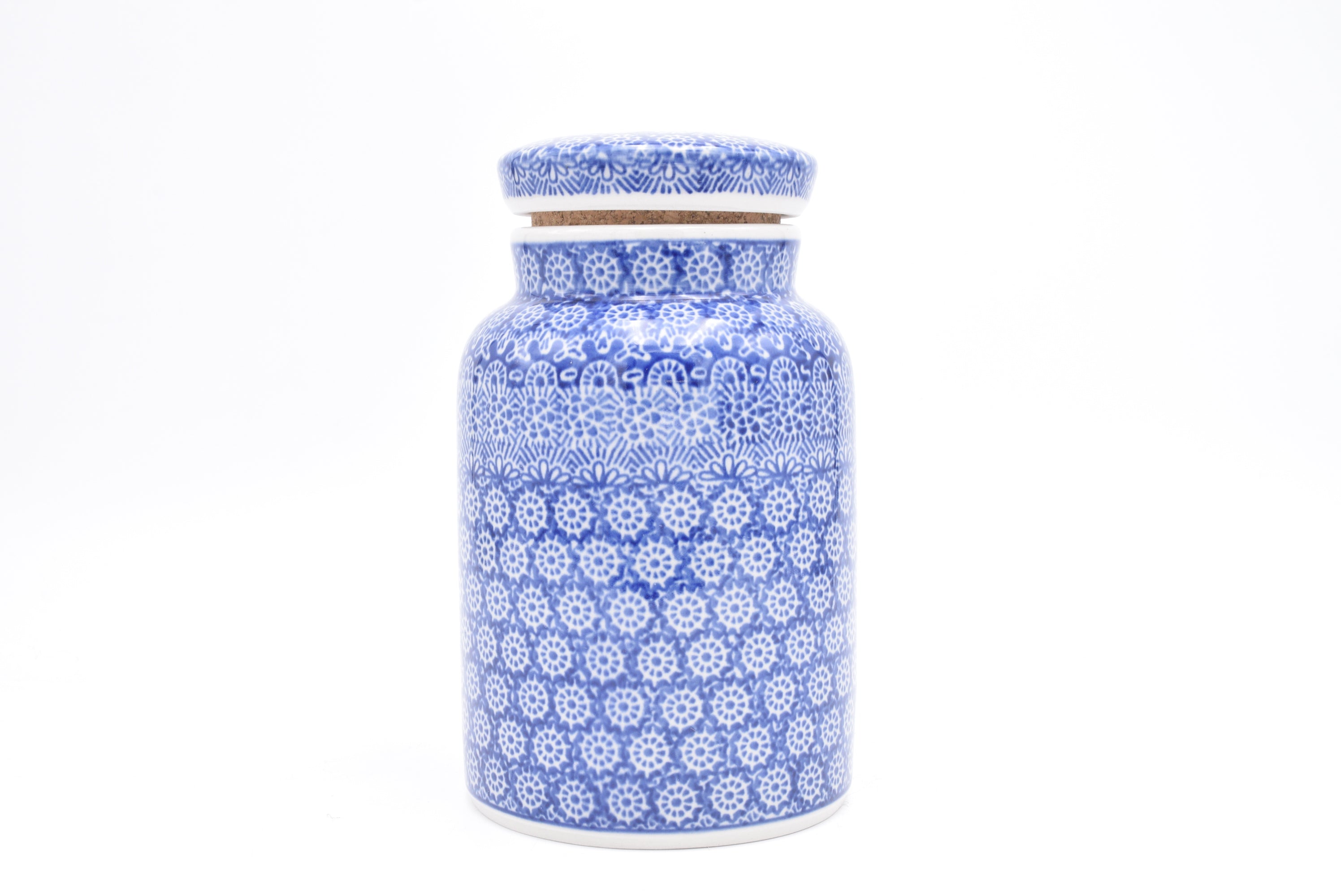 E 30 Bunzlau Voorraadpot 2615 - Blij Blauw Bunzlau