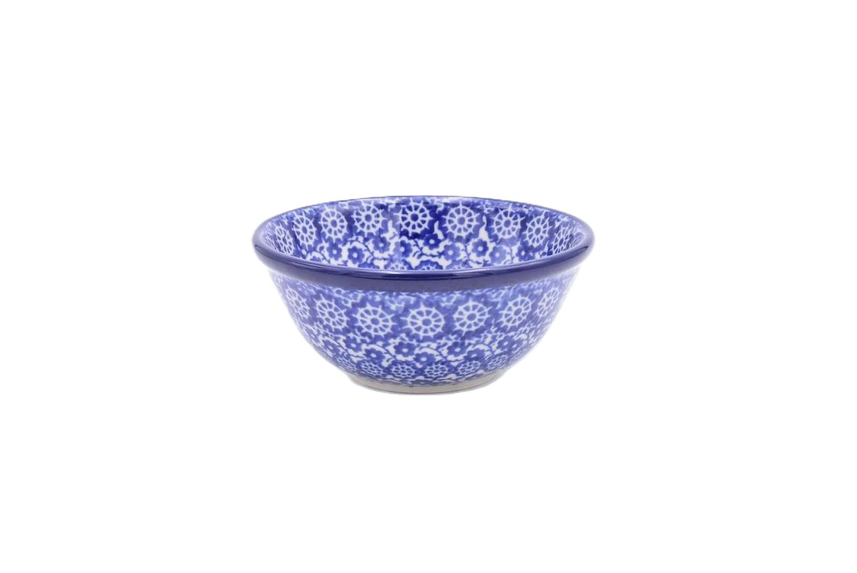 558 Bunzlau Nestschaal 2615 - Blij Blauw Bunzlau
