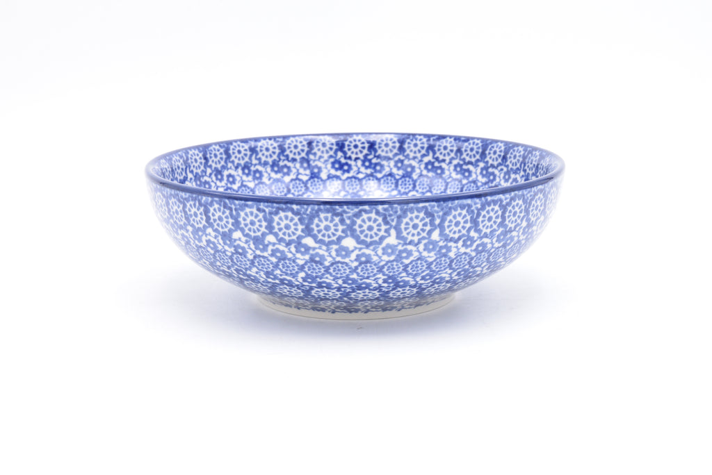 B90 Bunzlau Schaaltje laag 2615 - Blij Blauw Bunzlau