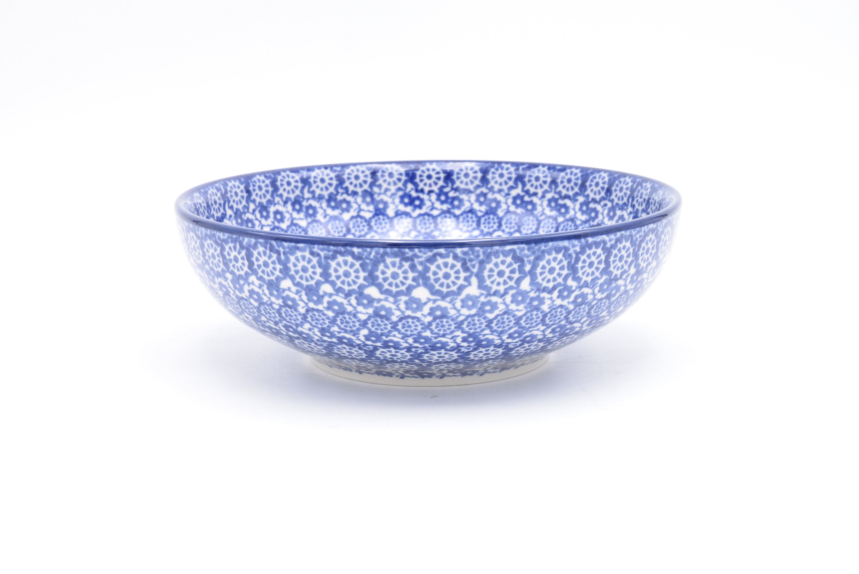 B90 Bunzlau Schaaltje laag 2615 - Blij Blauw Bunzlau