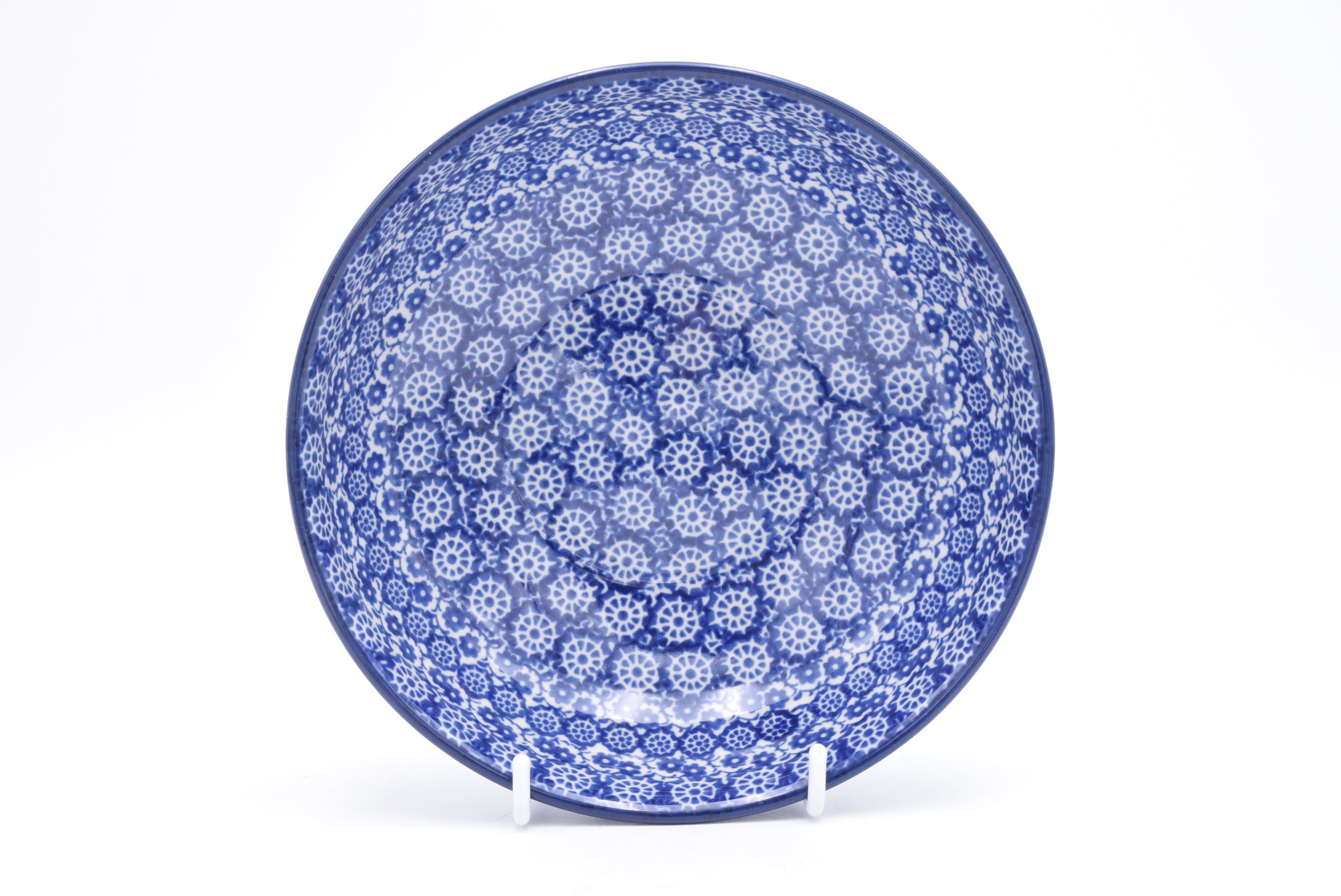 B90 Bunzlau Schaaltje laag 2615 - Blij Blauw Bunzlau