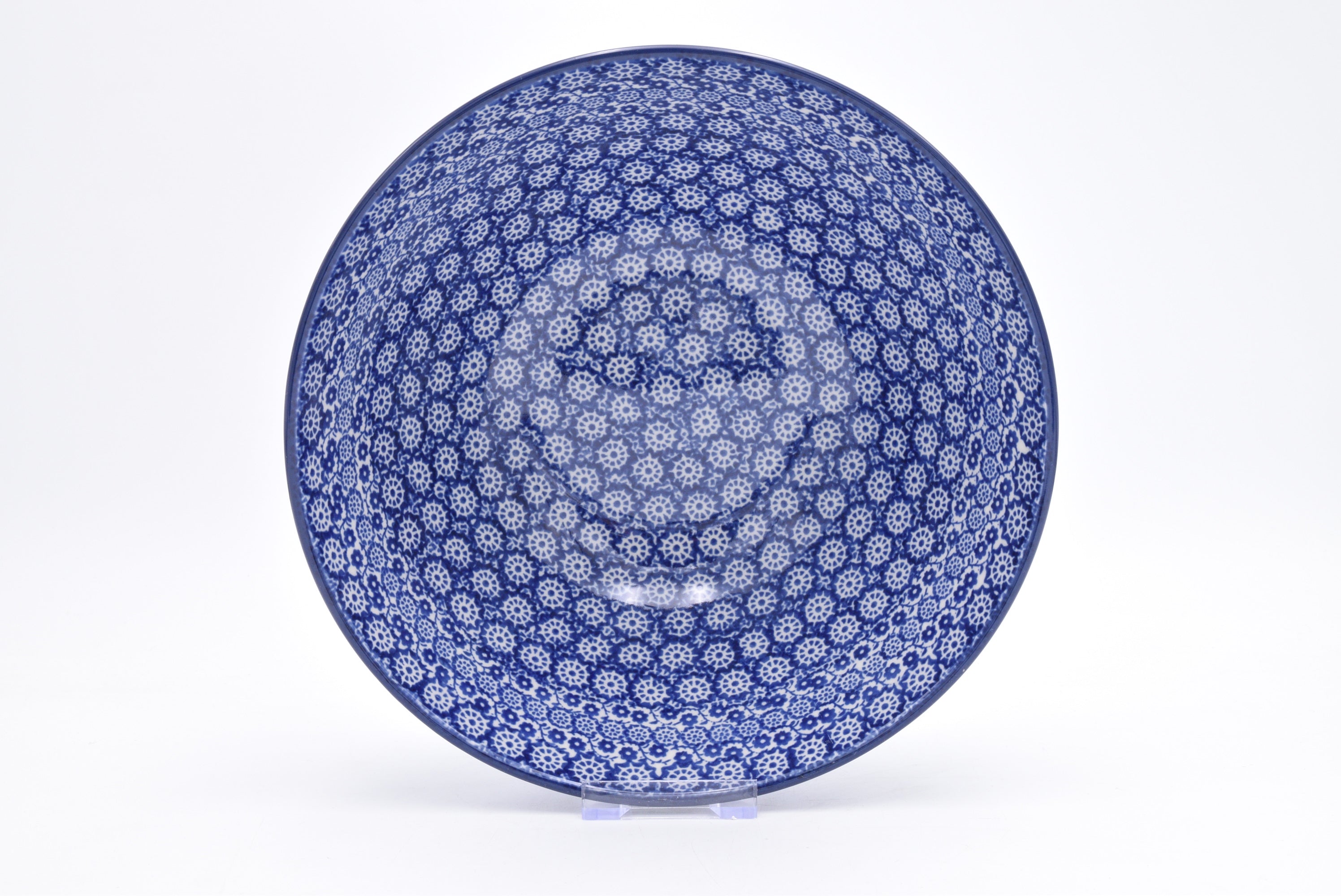 056 Bunzlau Nestschaal 2615 - Blij Blauw Bunzlau