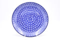 257 Bunzlau Dinerbord 2615 - Blij Blauw Bunzlau