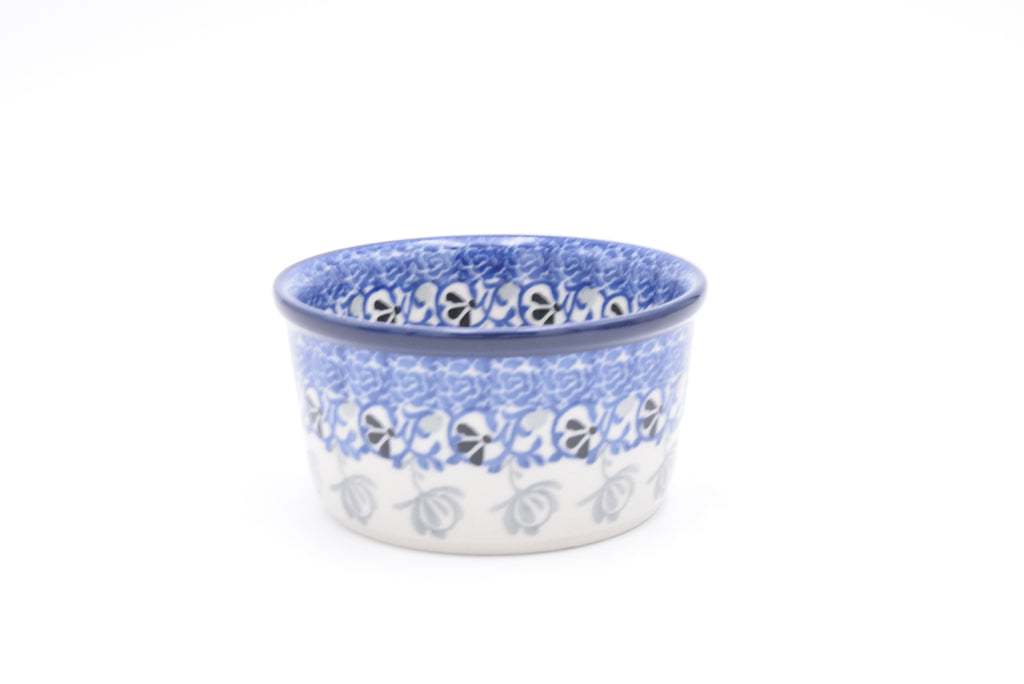 409 Bunzlau Schaaltje Soufflé 2622 - Blij Blauw Bunzlau