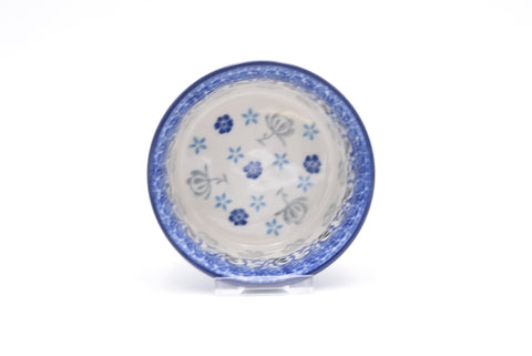 409 Bunzlau Schaaltje Soufflé 2622 - Blij Blauw Bunzlau