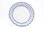 636 Bunzlau Ovenschaal 2642 - Blij Blauw Bunzlau