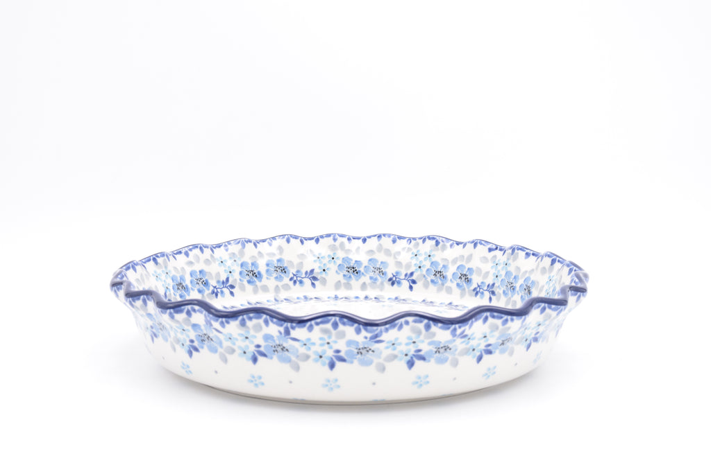 636 Bunzlau Ovenschaal 2642 - Blij Blauw Bunzlau