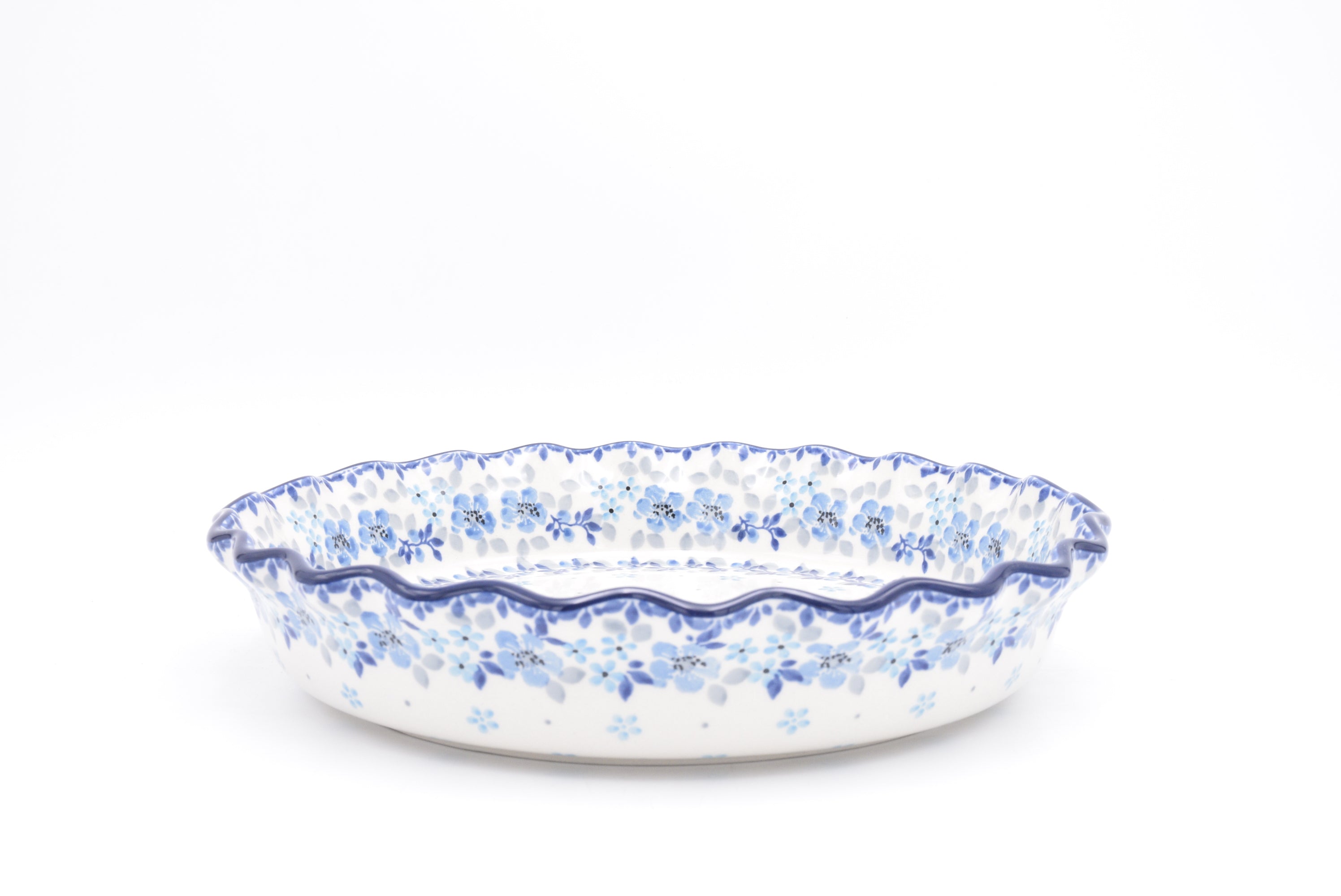 636 Bunzlau Ovenschaal 2642 - Blij Blauw Bunzlau