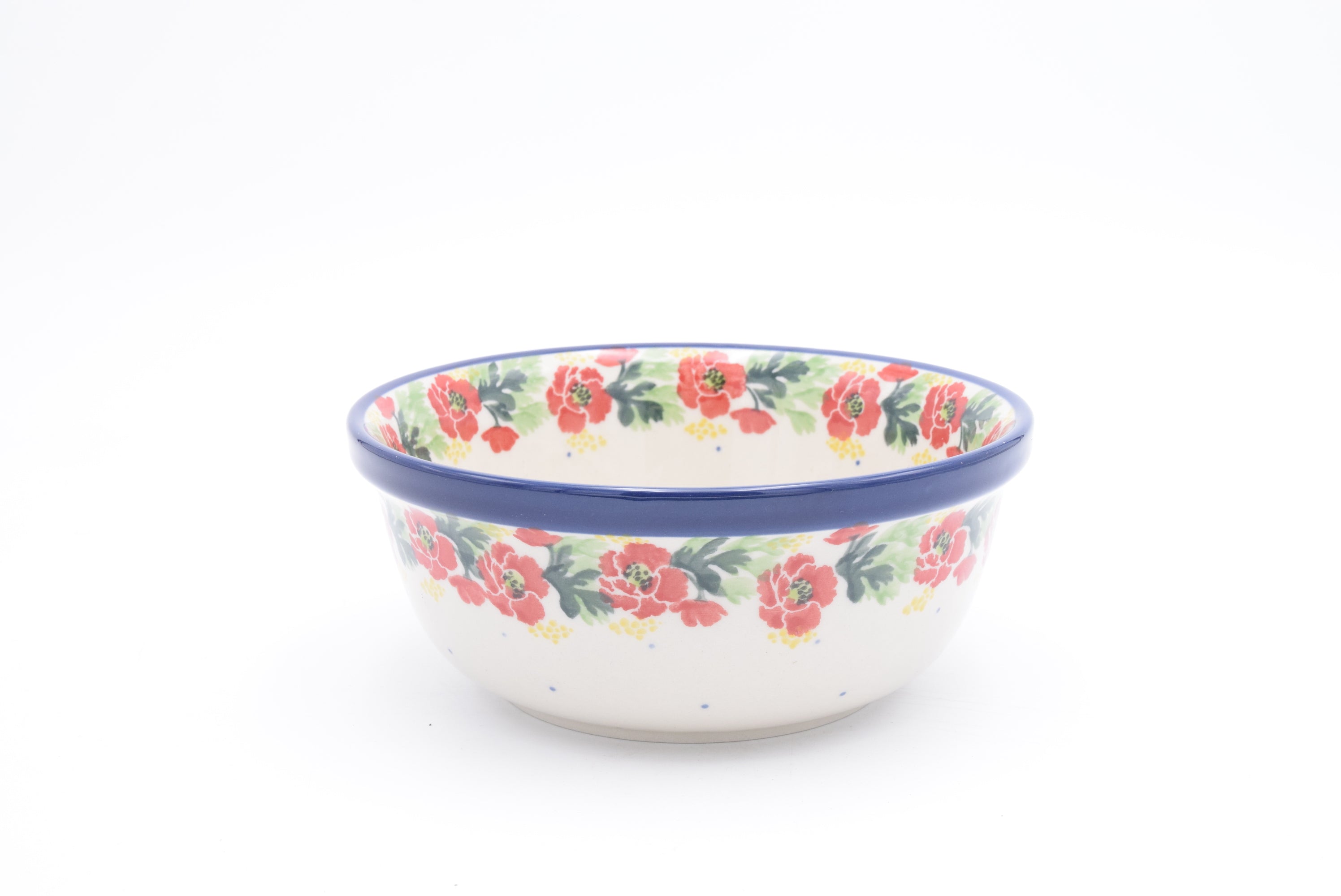 209 Bunzlau Serveerkom 2651 - Blij Blauw Bunzlau
