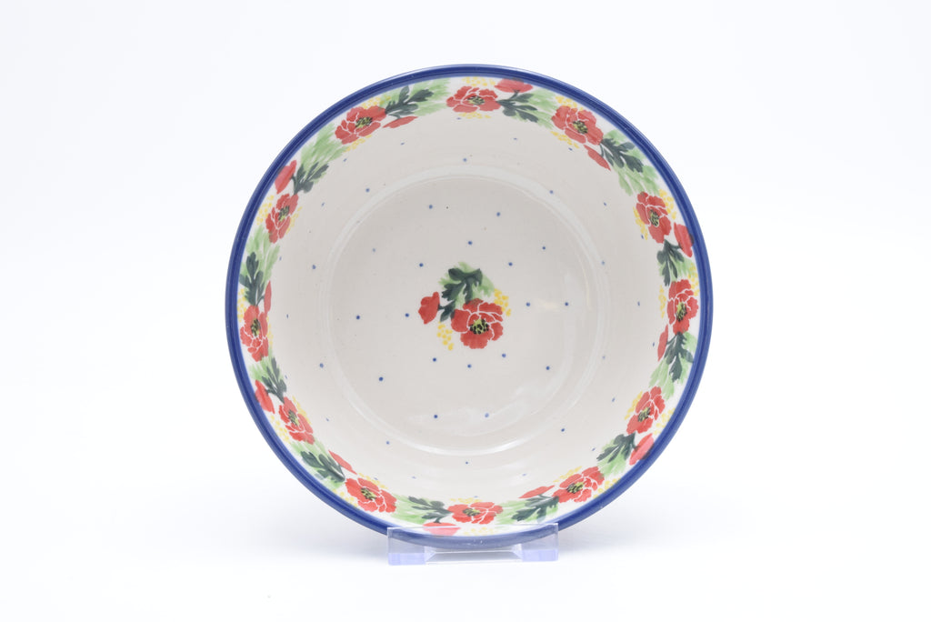 209 Bunzlau Serveerkom 2651 - Blij Blauw Bunzlau
