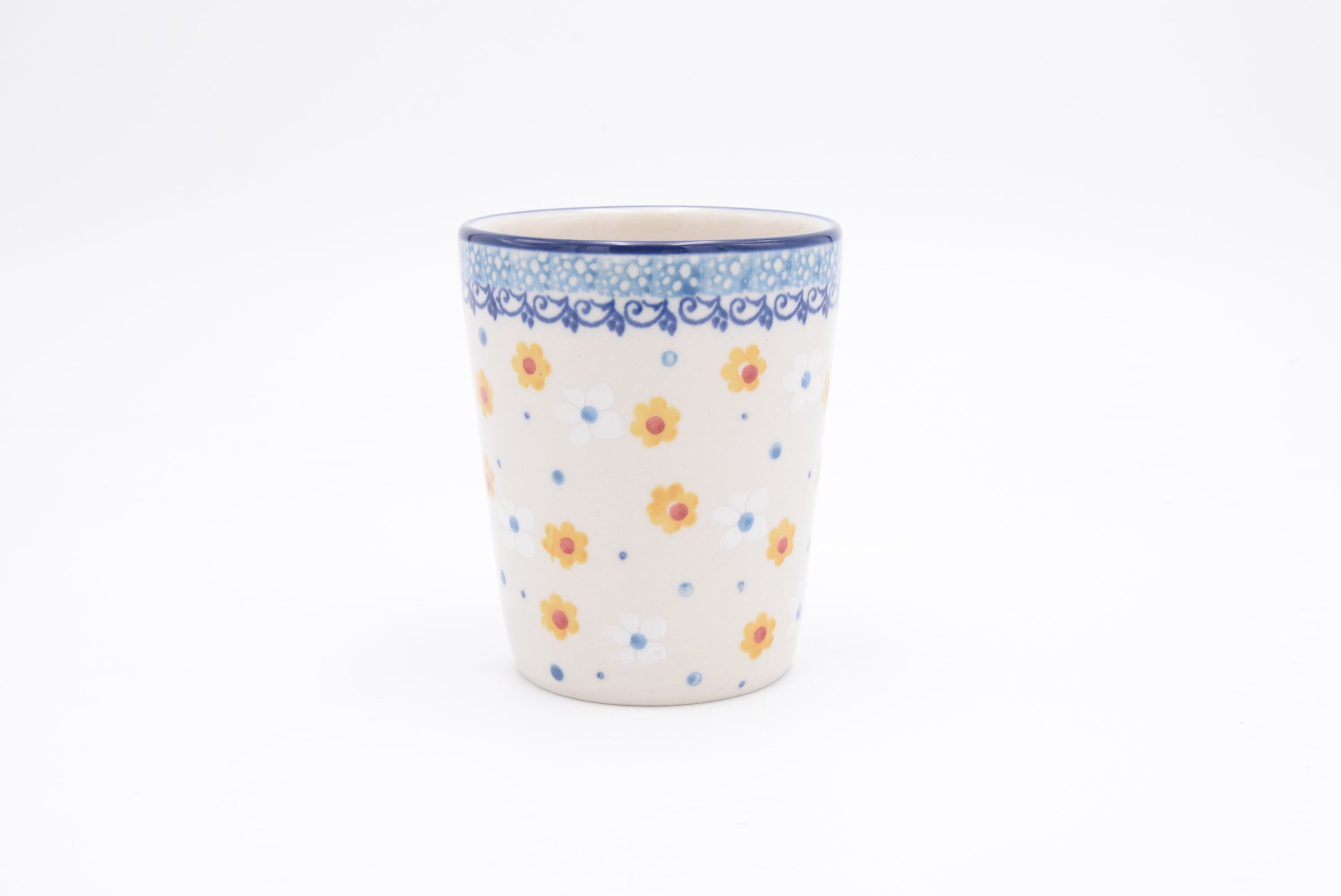E83 Bunzlau Tumbler 2652 - Blij Blauw Bunzlau