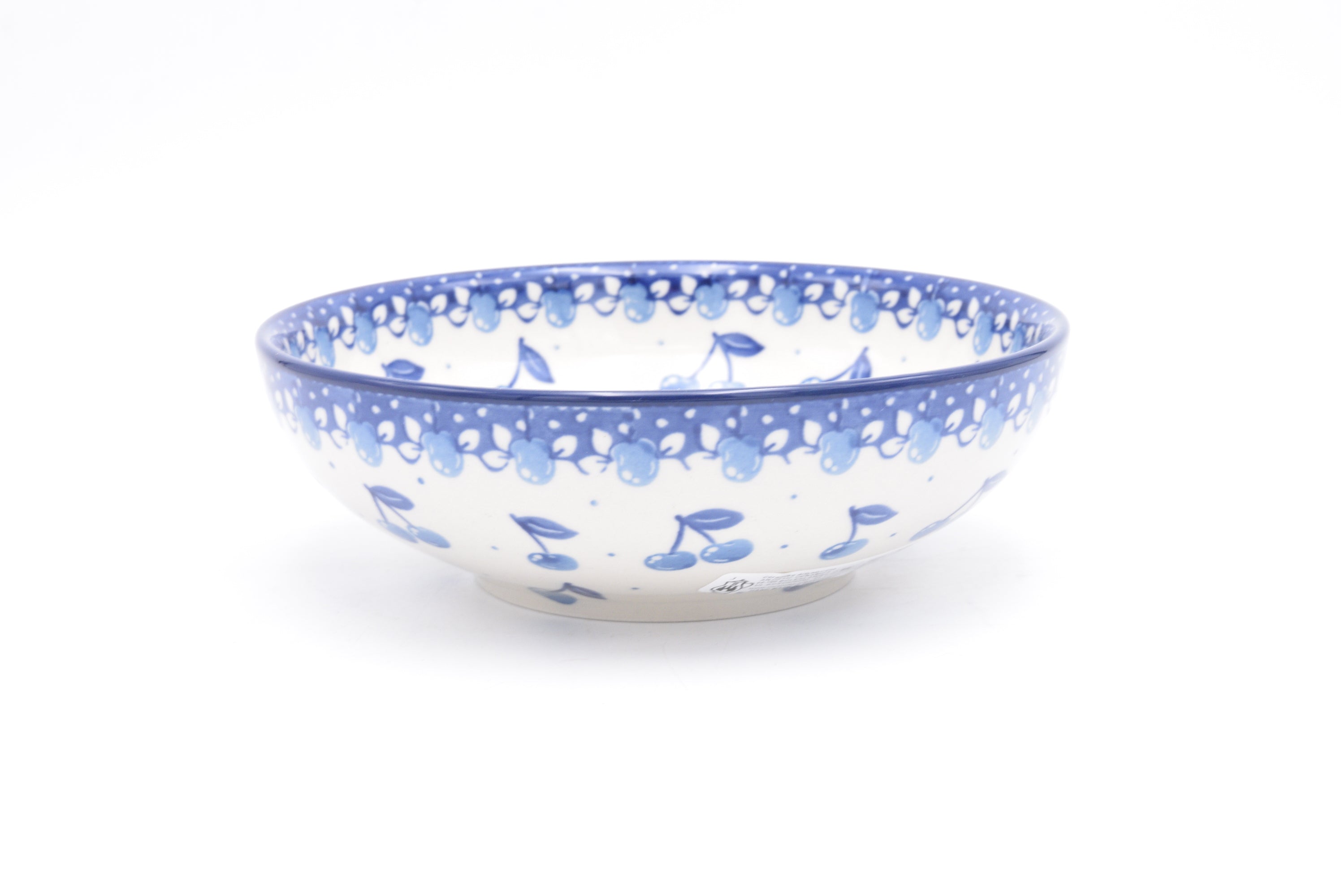 B90 Bunzlau Schaaltje laag 2682 - Blij Blauw Bunzlau