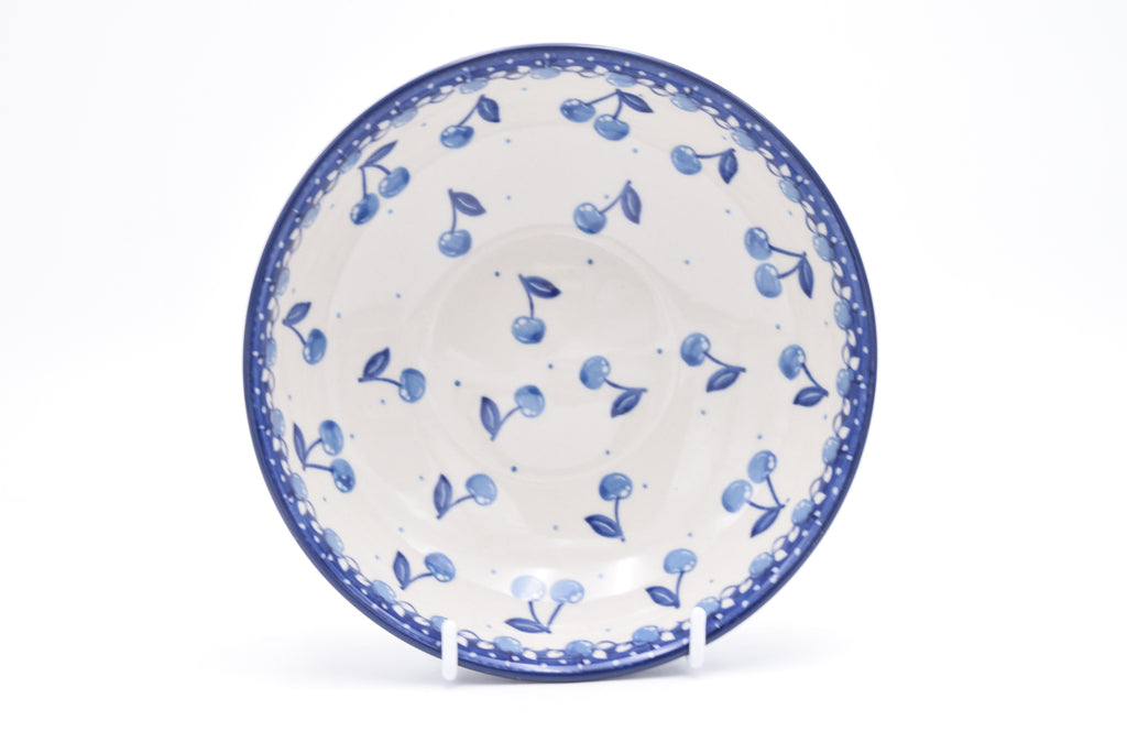B90 Bunzlau Schaaltje laag 2682 - Blij Blauw Bunzlau