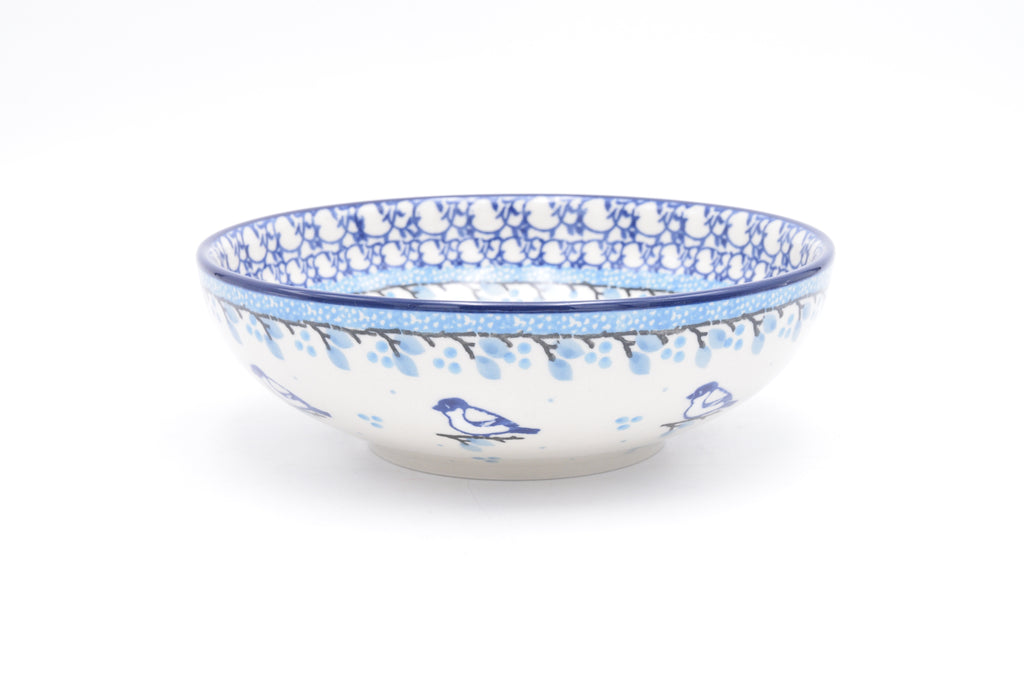 B90 Bunzlau Schaaltje laag 2687 - Blij Blauw Bunzlau