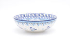 B90 Bunzlau Schaaltje laag 2687 - Blij Blauw Bunzlau