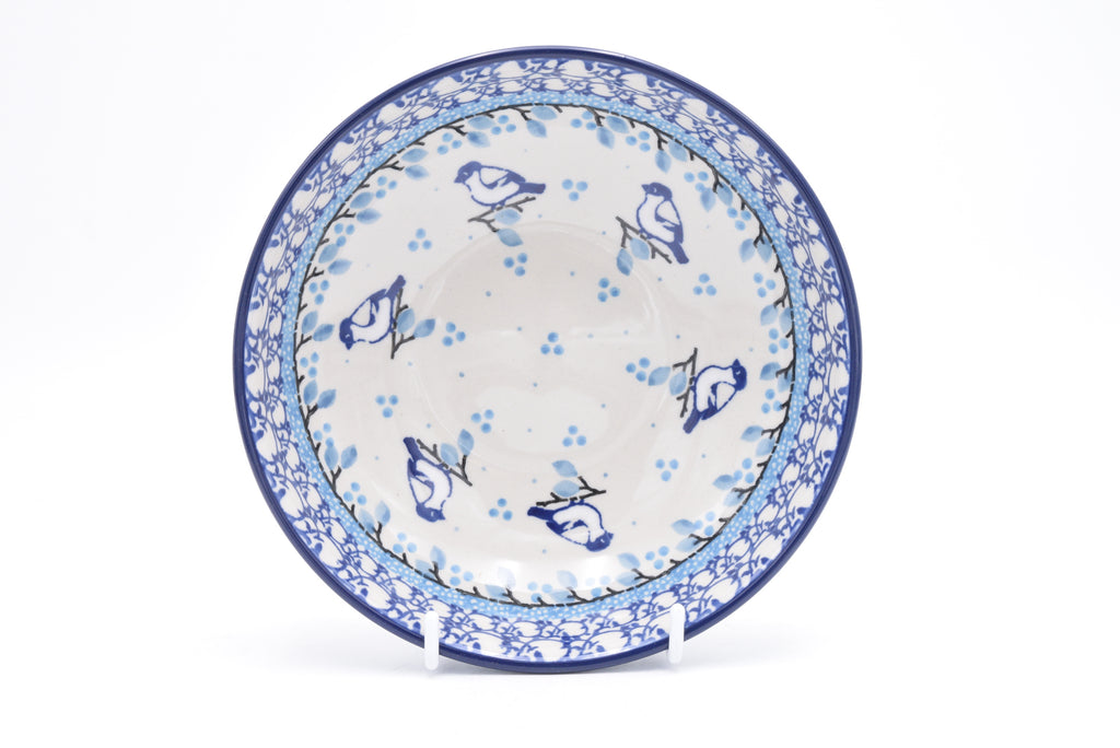 B90 Bunzlau Schaaltje laag 2687 - Blij Blauw Bunzlau
