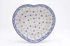 970 Bunzlau Schaal Hart 2716 - Blij Blauw Bunzlau