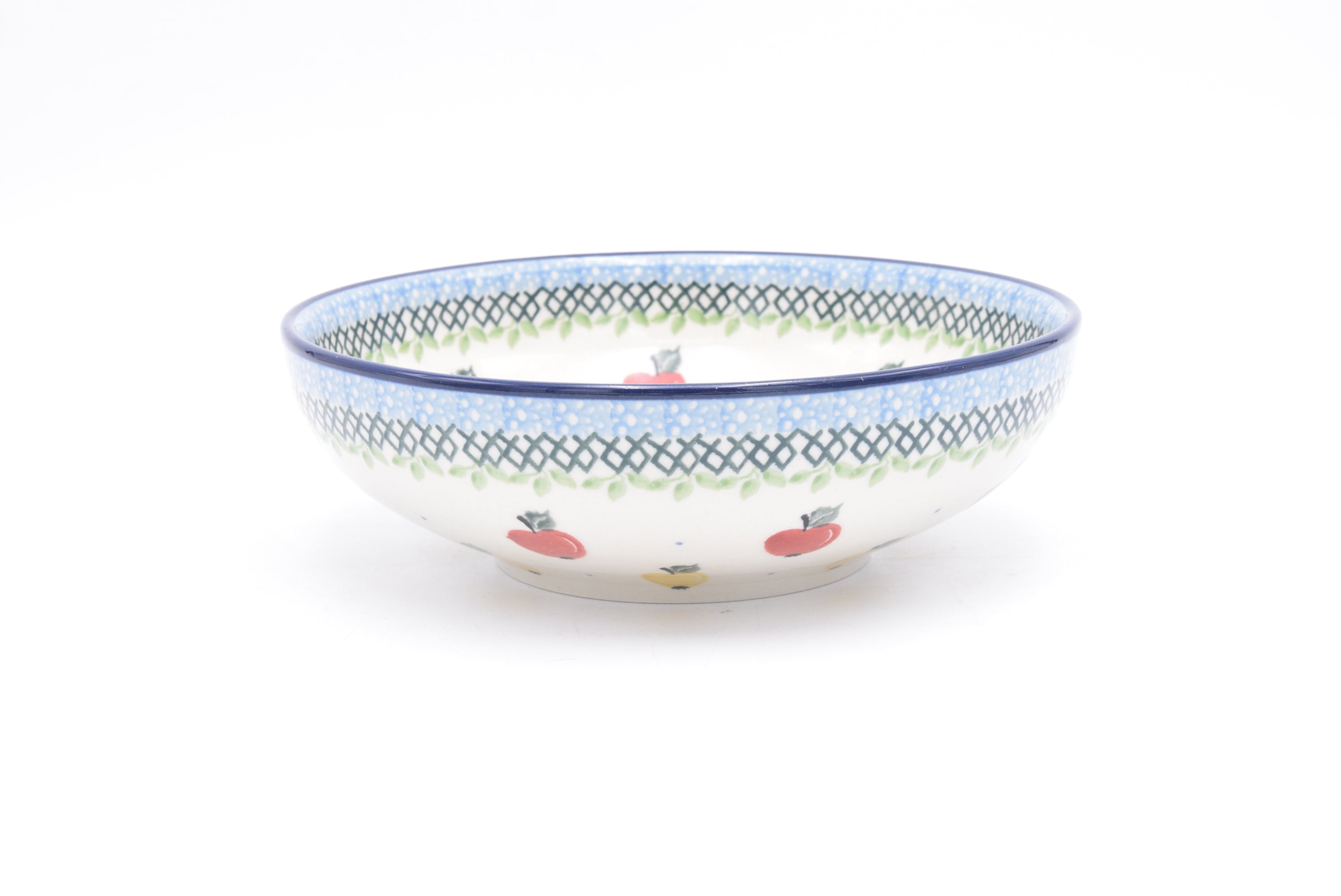 B90 Bunzlau Schaaltje laag 2719 - Blij Blauw Bunzlau