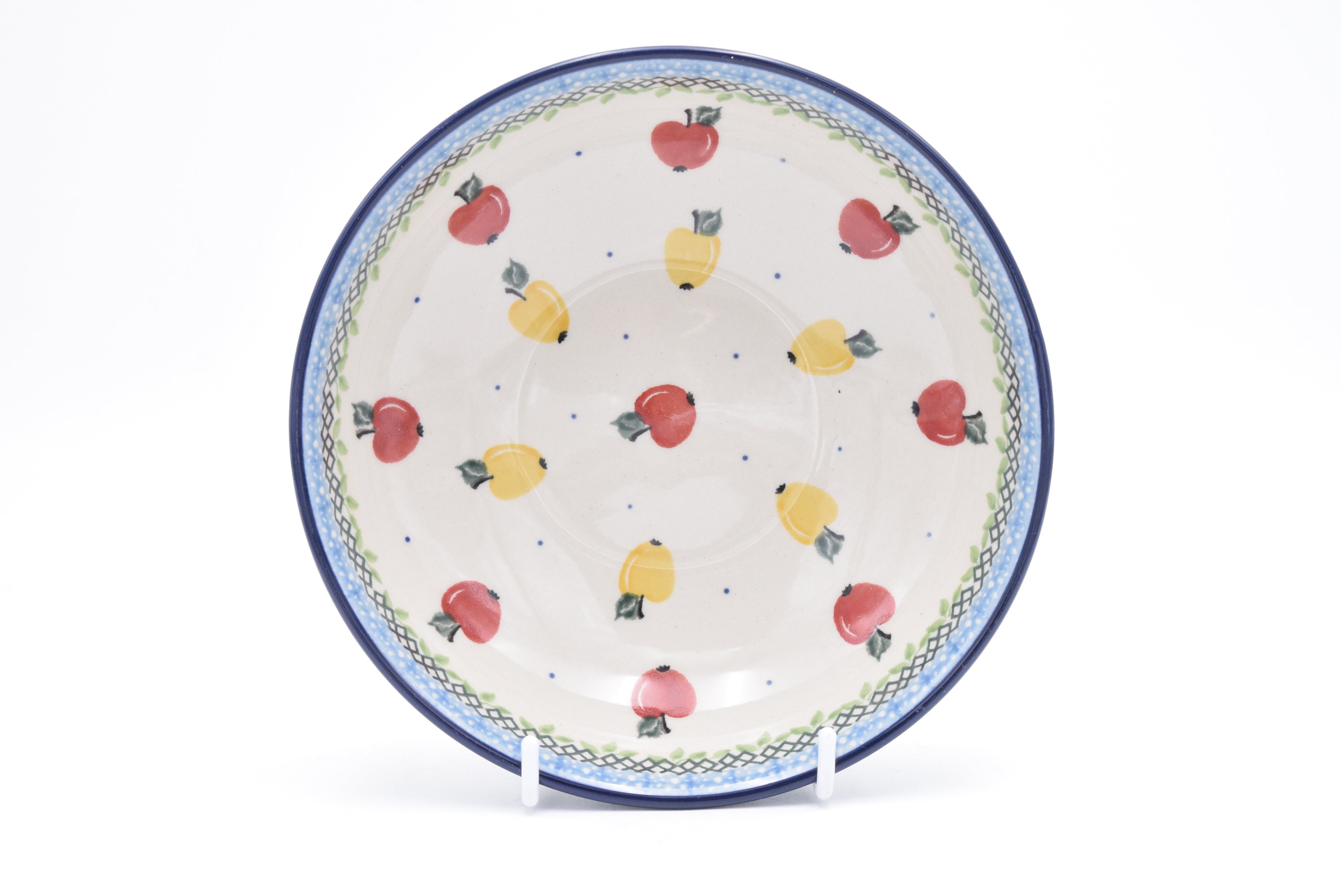 B90 Bunzlau Schaaltje laag 2719 - Blij Blauw Bunzlau