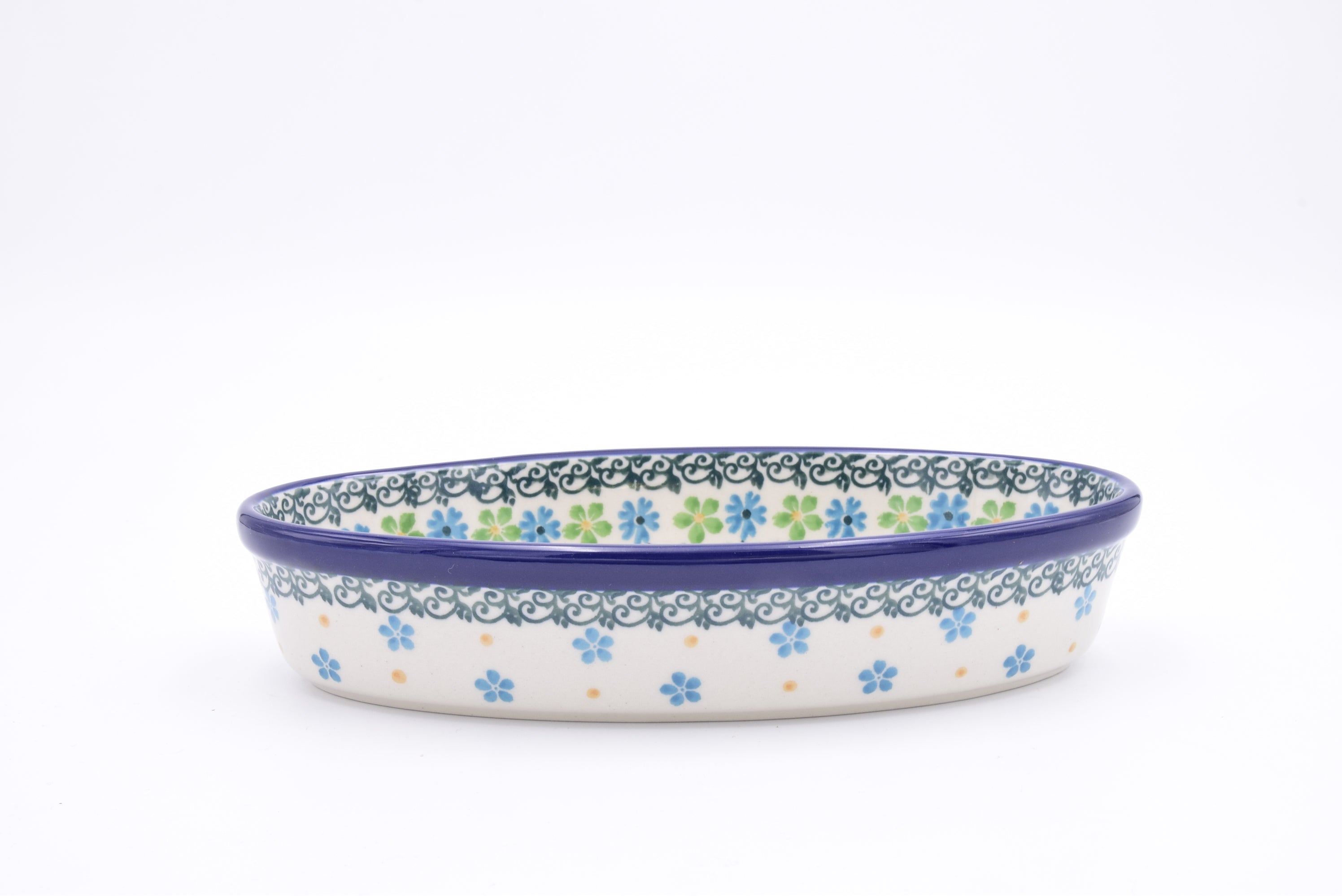 163 Bunzlau Ovenschaal Ovaal 2726