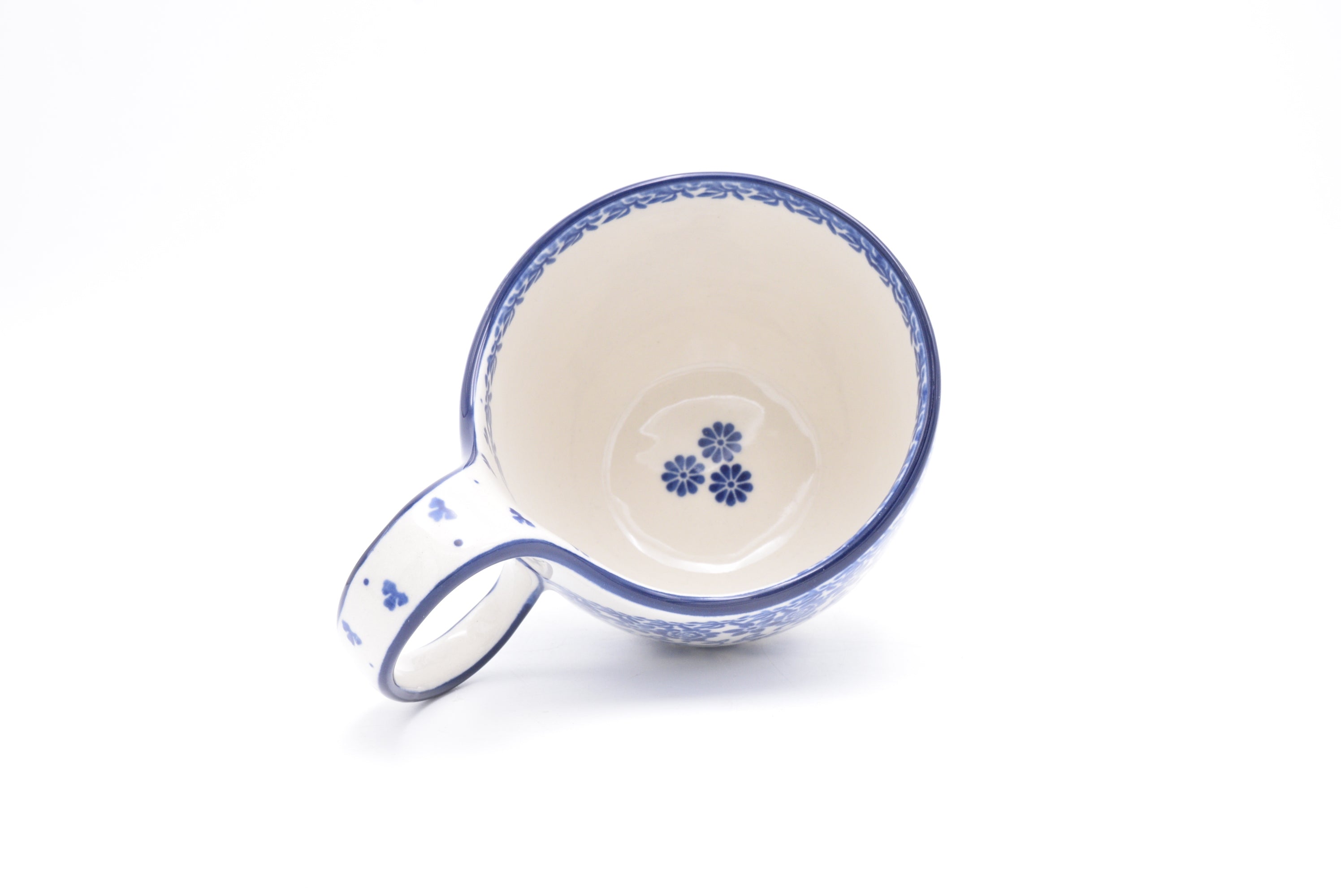 845 Bunzlau Waterscoop 2766 - Blij Blauw Bunzlau