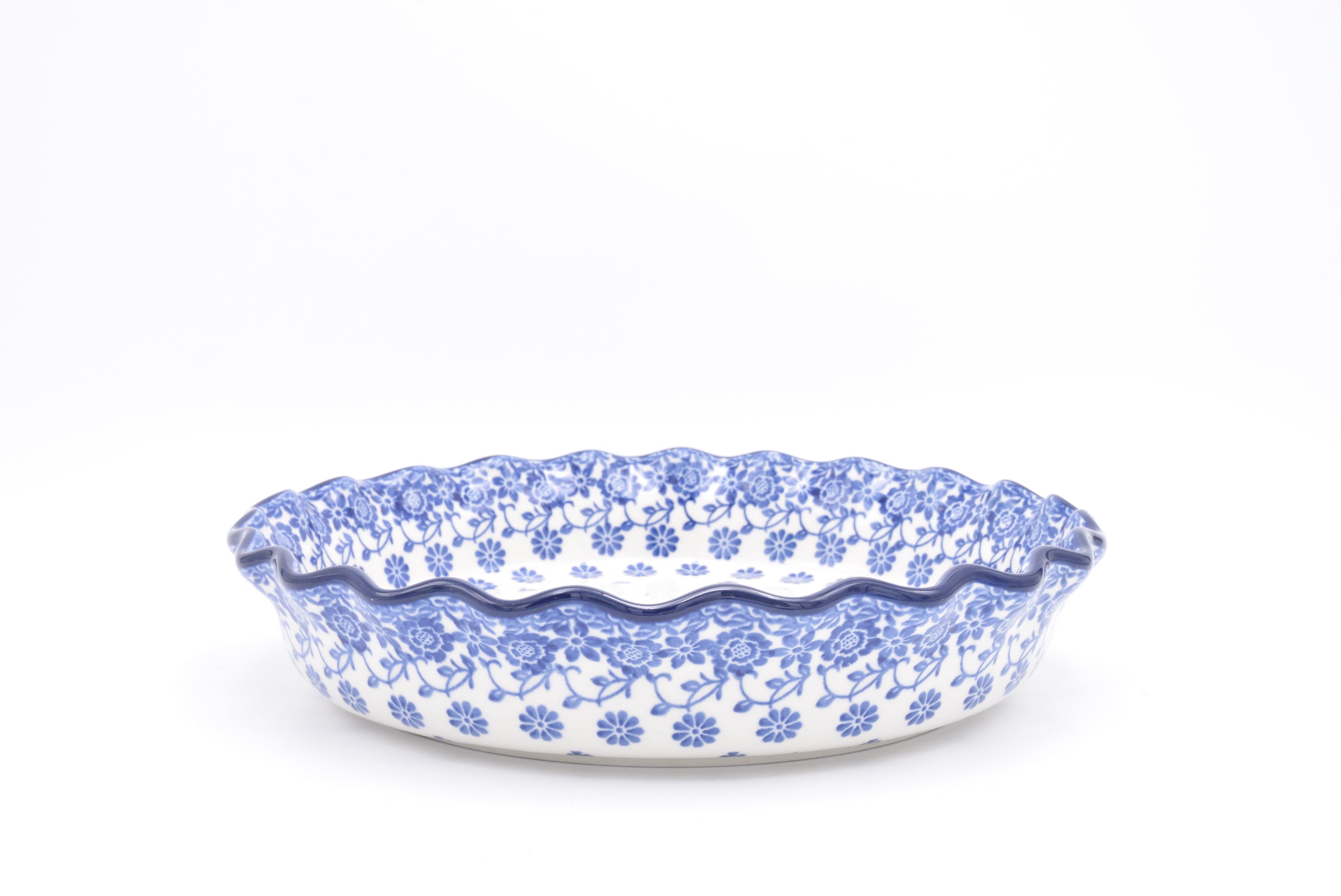 636 Bunzlau Ovenschaal 2766 - Blij Blauw Bunzlau