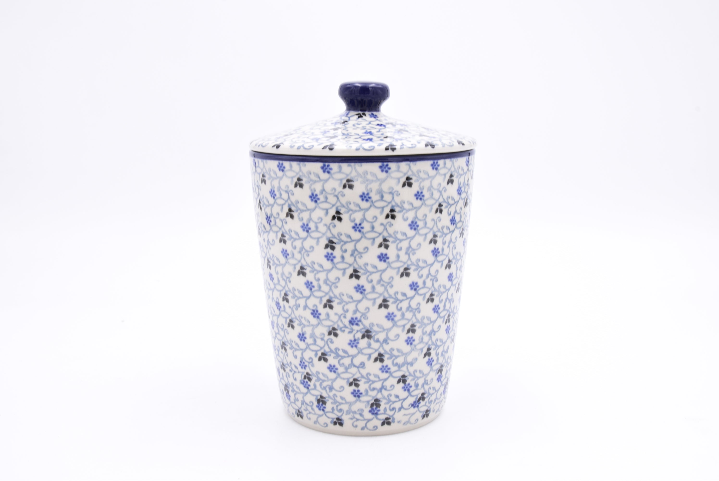 E73 Bunzlau Pot met deksel 1991