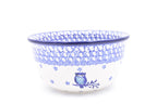 212 Bunzlau Diepe schaal 2796 - Blij Blauw Bunzlau