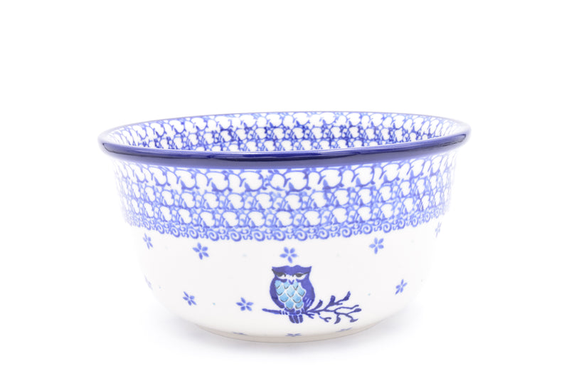 212 Bunzlau Diepe schaal 2796 - Blij Blauw Bunzlau