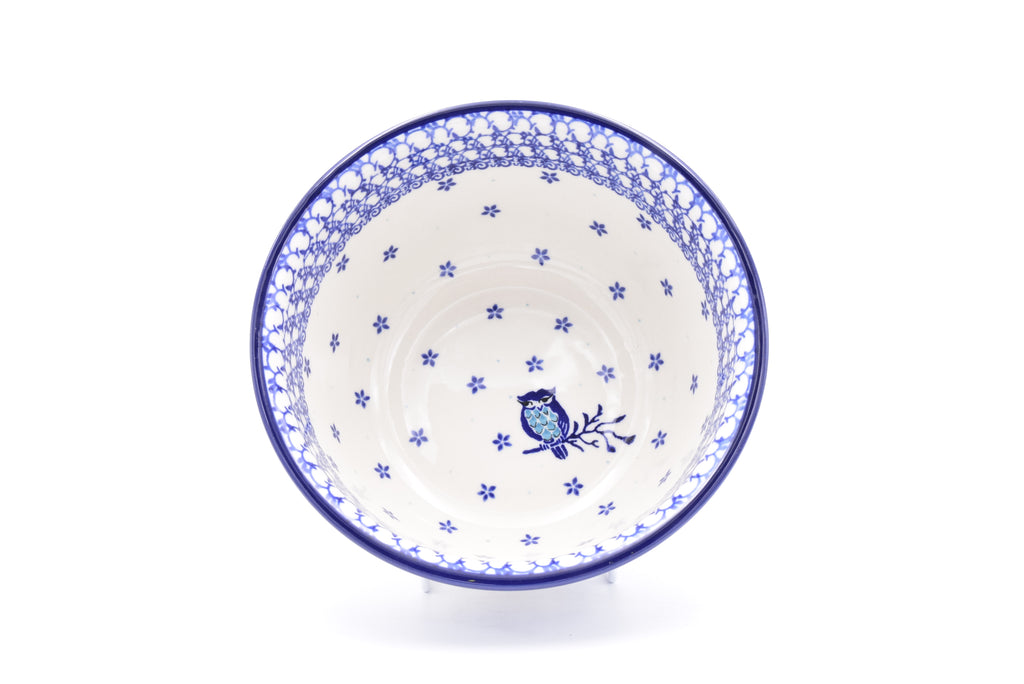 212 Bunzlau Diepe schaal 2796 - Blij Blauw Bunzlau