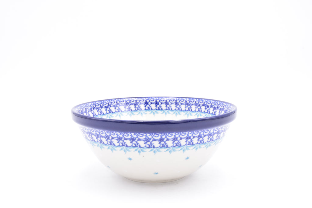 058 Bunzlau Nestschaal 2798 - Blij Blauw Bunzlau