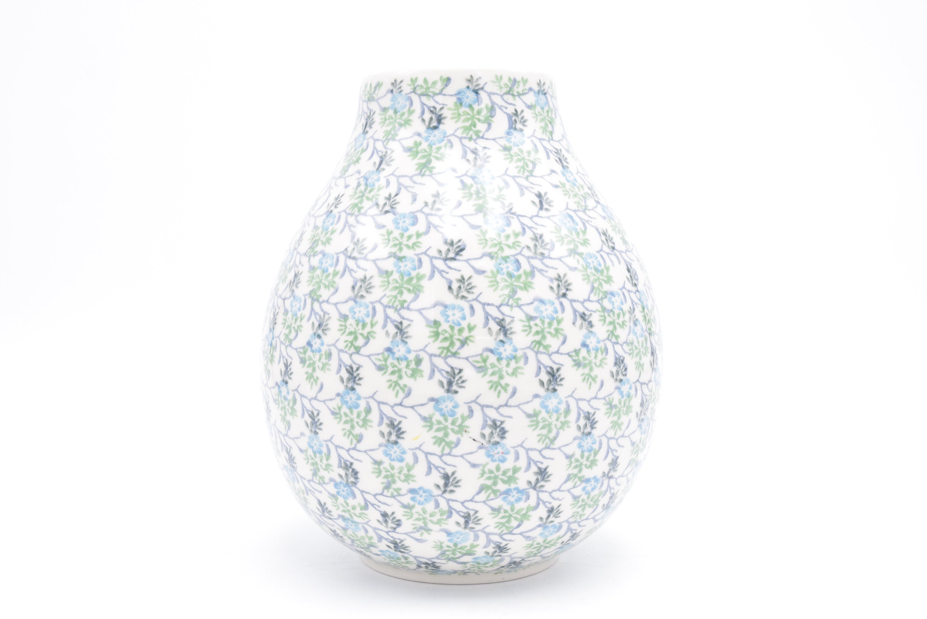 F15 Bunzlau Vaas 2814 - Blij Blauw Bunzlau