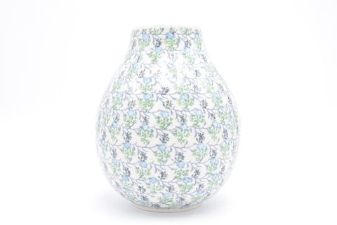 F15 Bunzlau Vaas 2814 - Blij Blauw Bunzlau