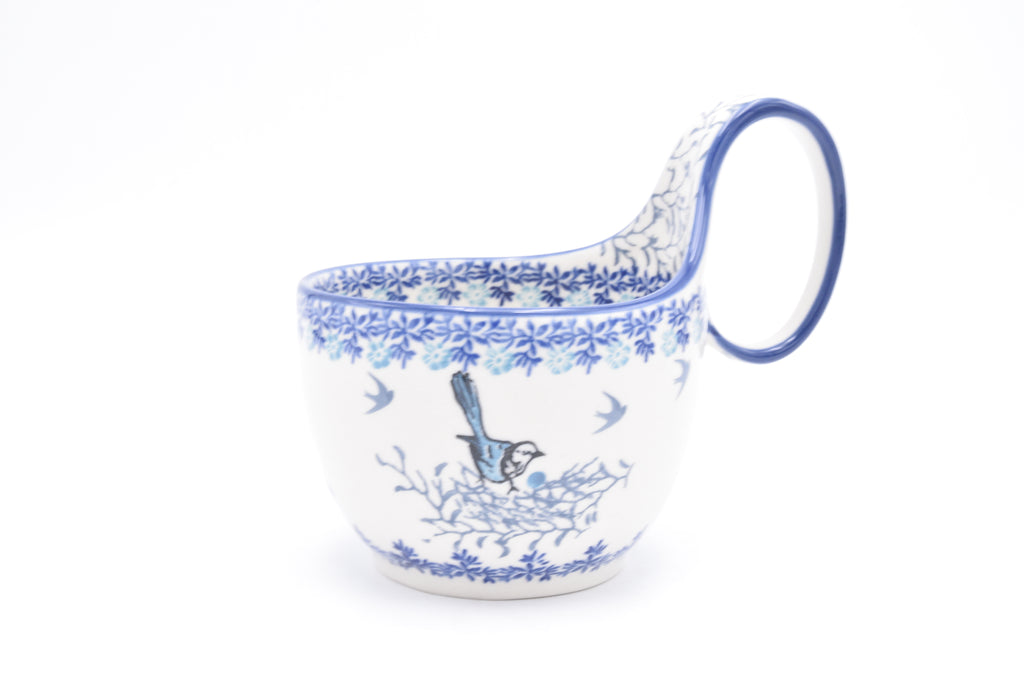 845 Bunzlau Waterscoop 2815 - Blij Blauw Bunzlau