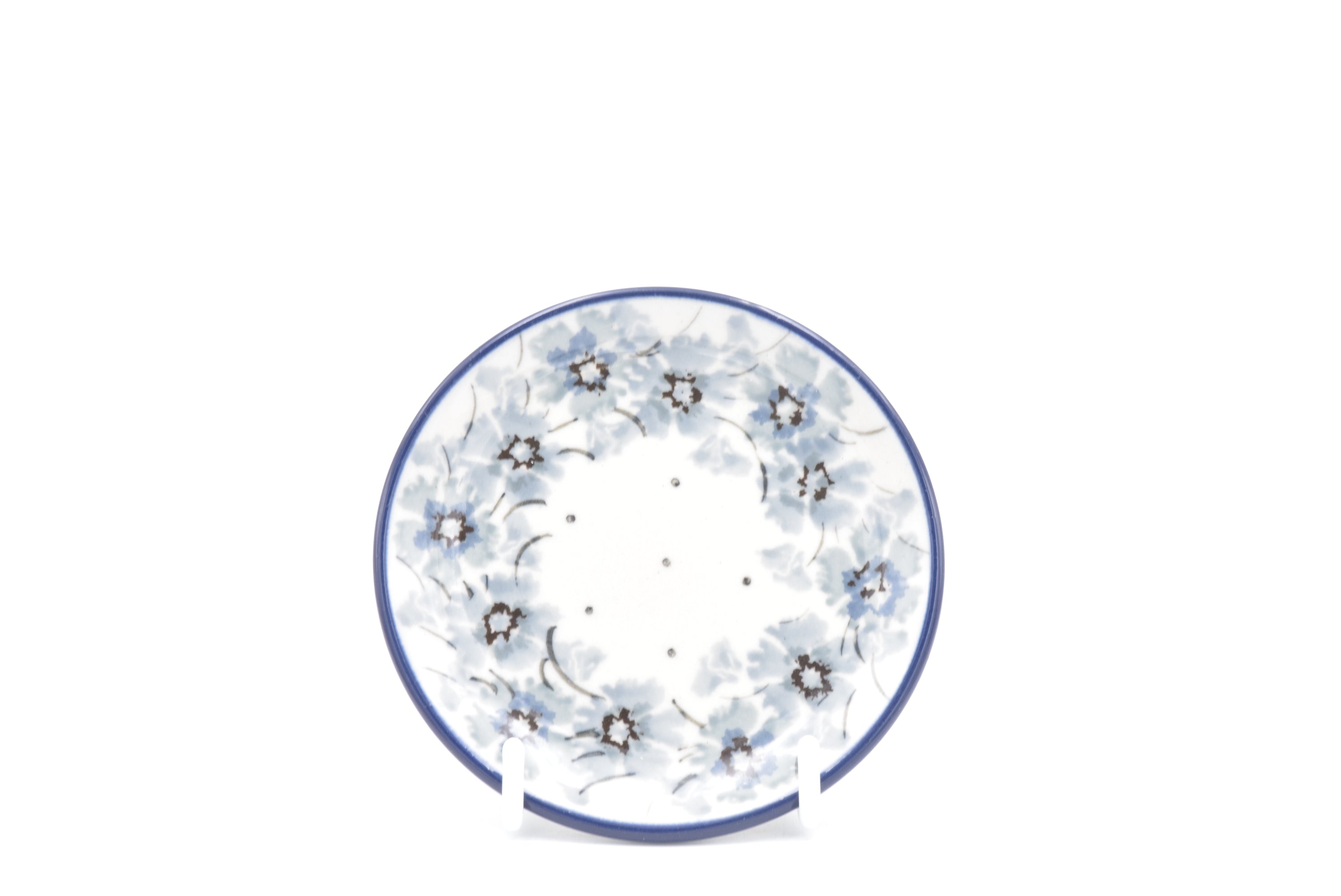 262 Bunzlau Petit Four 2852 - Blij Blauw Bunzlau