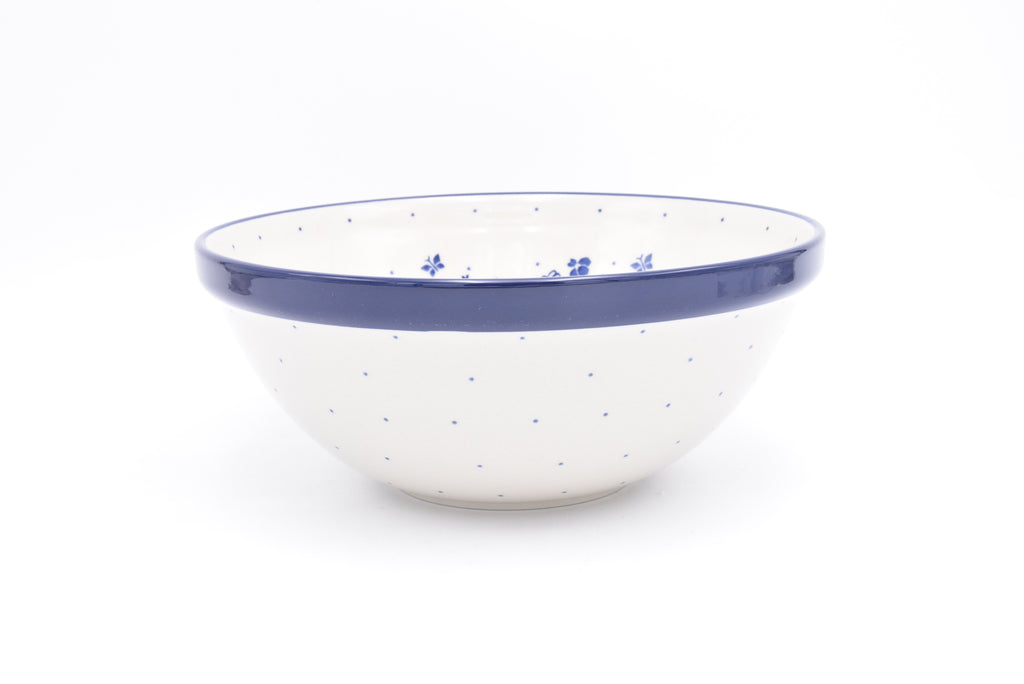 056 Bunzlau Nestschaal 2880 - Blij Blauw Bunzlau