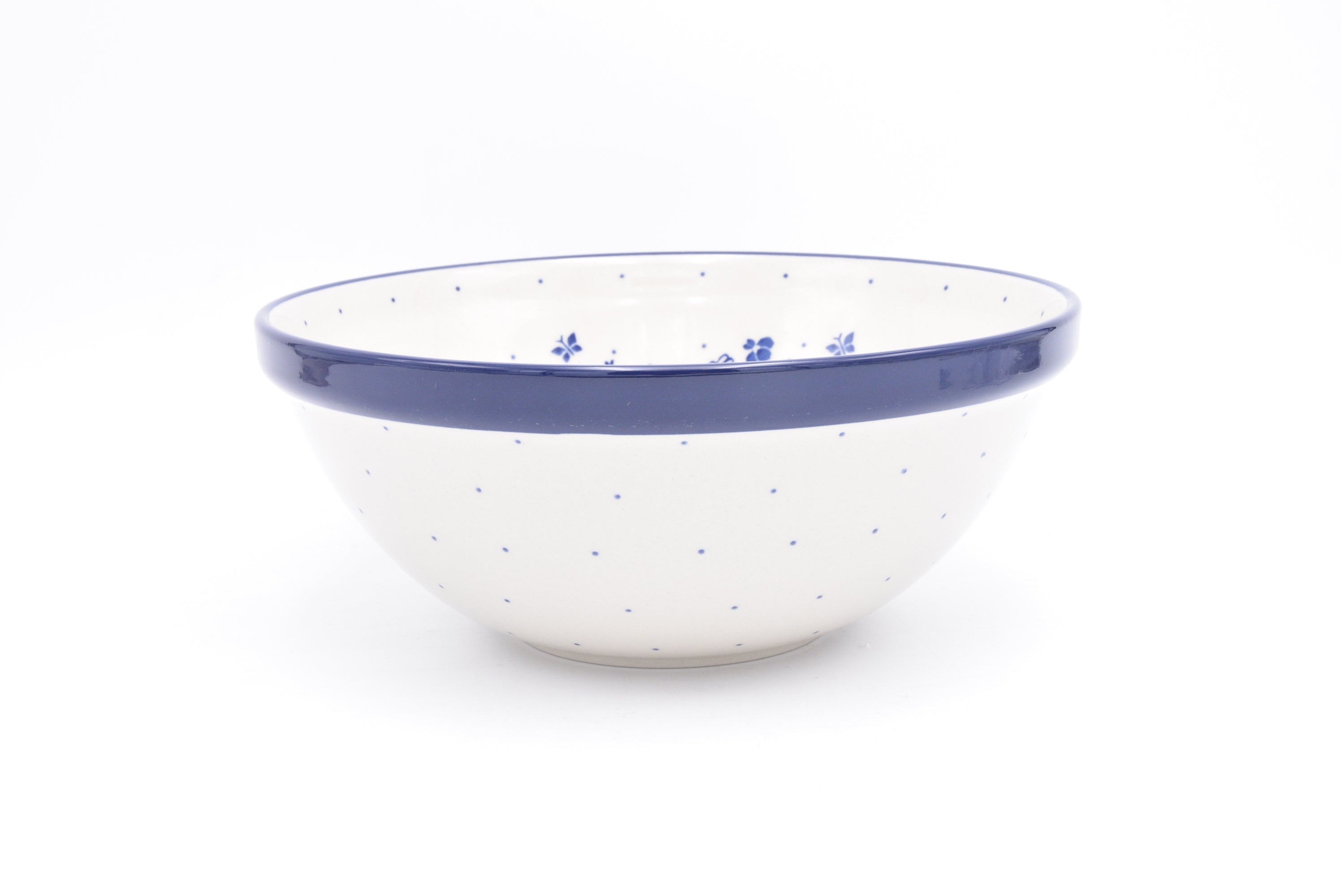 056 Bunzlau Nestschaal 2880 - Blij Blauw Bunzlau