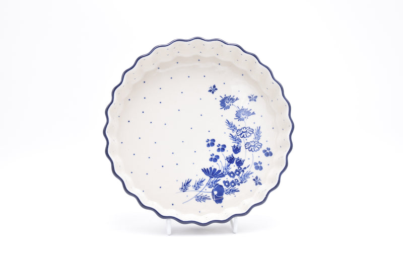 910 Bunzlau Ovenschaal 2880 - Blij Blauw Bunzlau